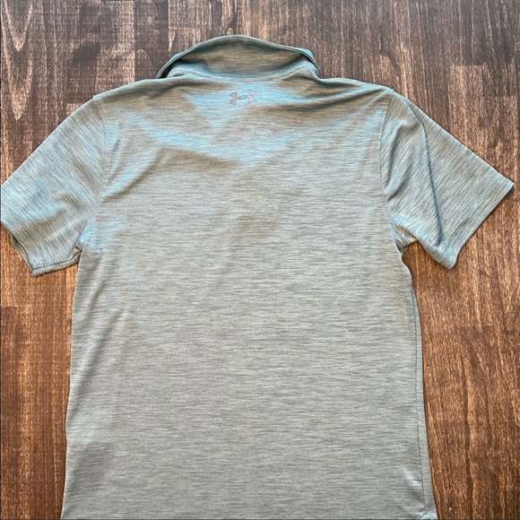 Under Armour Boy’s Heat Gear Short Sleeve Polo Shirt - Picture 4 of 4